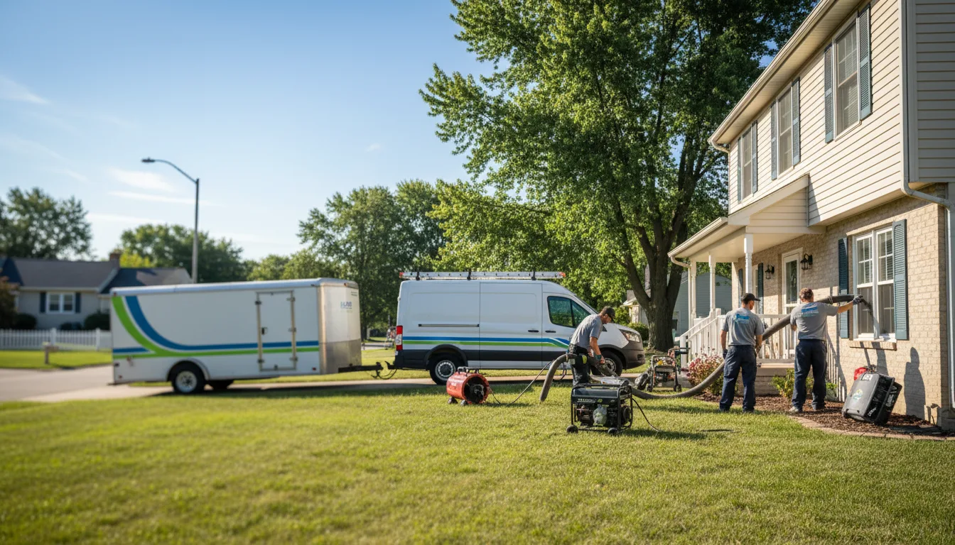 Flooded Basement Restoration And Cleanup With Repair in Skowhegan, ME near me
